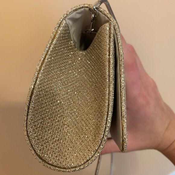 NWOT Estee & Lilly Gold Clutch Purse - Picture 10 of 11